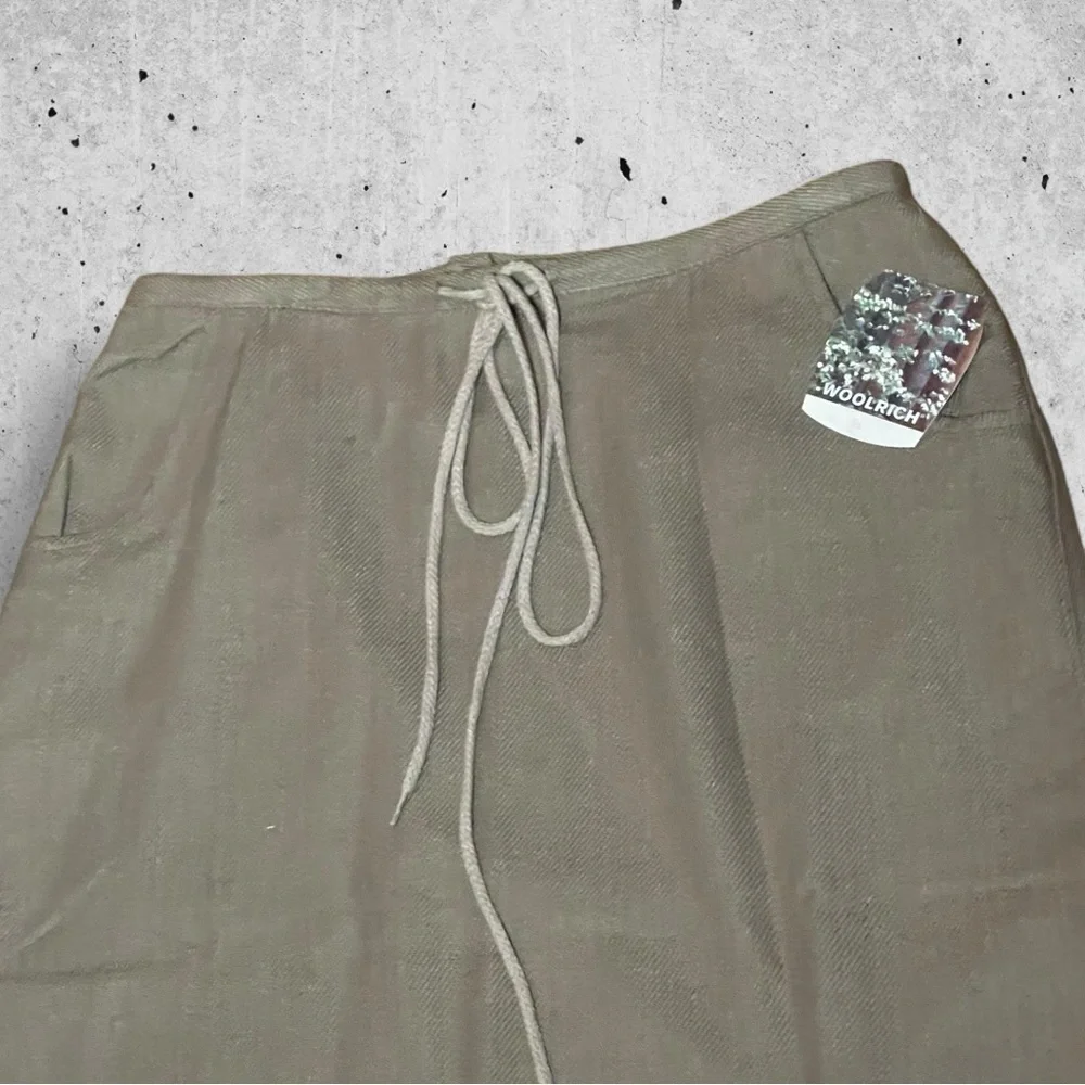 Woolrich NWT Skirt Size 12 Long Modest Style Pockets Tribal Aztec Print Brown